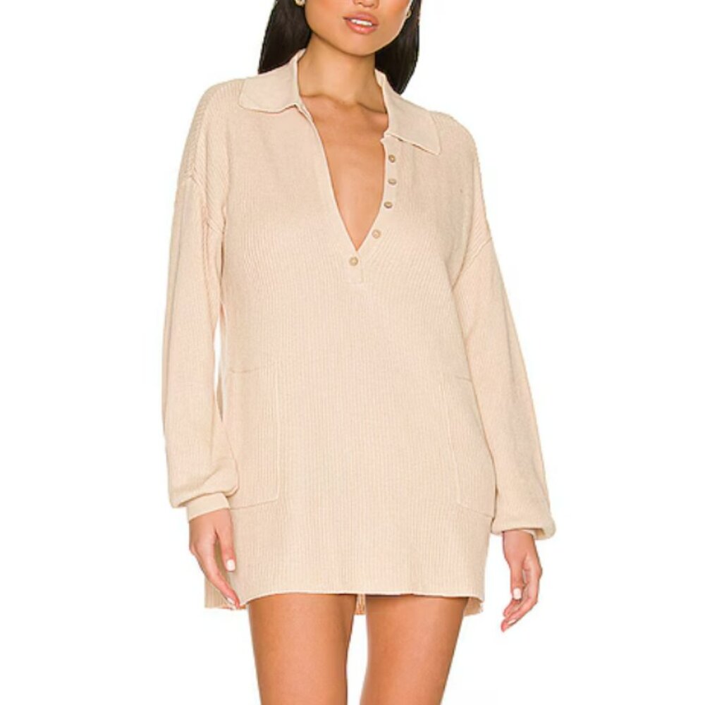 Free People Mini Sweater Dress